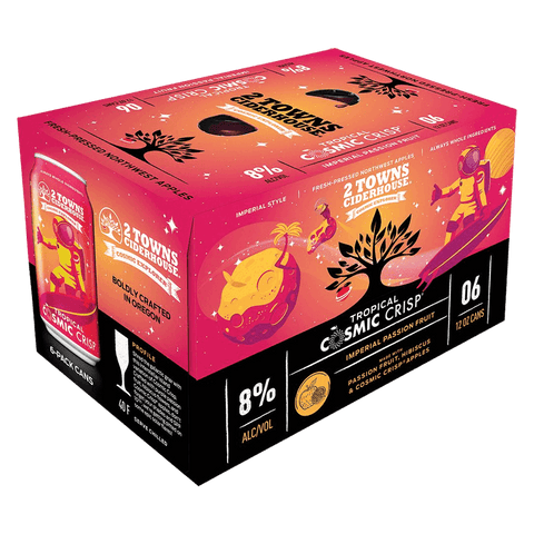 2 Towns Tropical Cosmic Crisp 6-pack