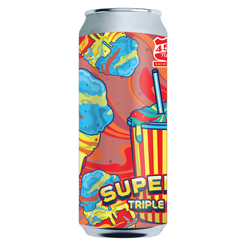 450 North SLUSHY XXXL Superman Triple Scoop 16oz