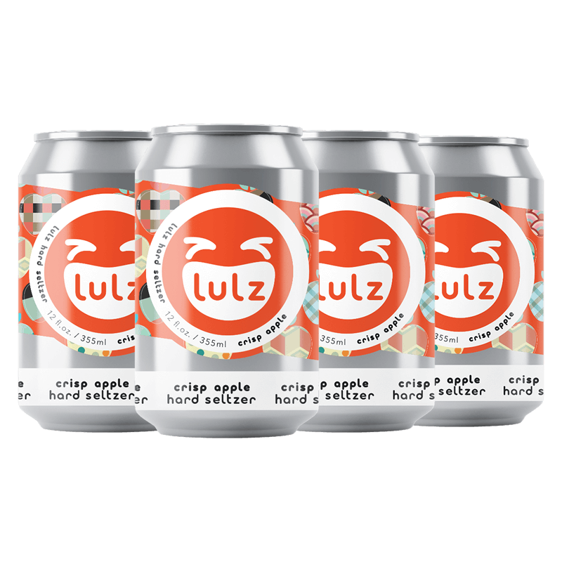 LULZ Hard Seltzer Crisp Apple 6pack The Open Bottle