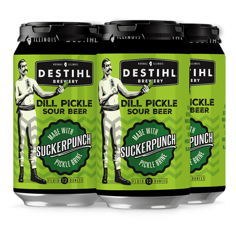 Destihl SuckerPunch: Dill Pickle Sour Beer