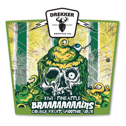 Drekker Braaaaaaaains - Kiwi Pineapple