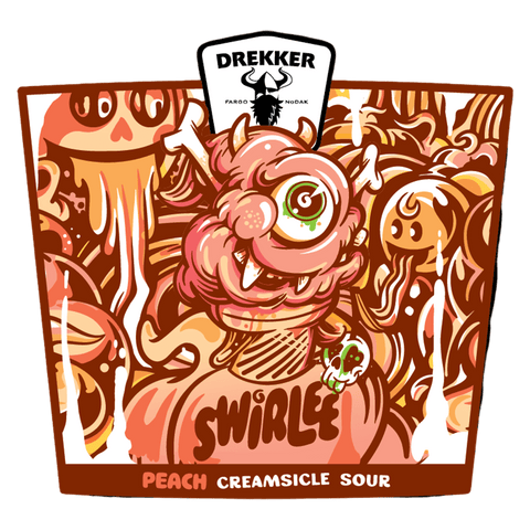 Drekker Swirlee - Peach Creamsicle