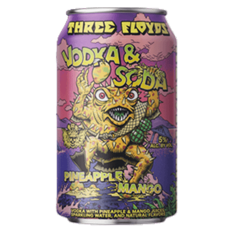 3 Floyds Vodka & Soda Pineapple Mango