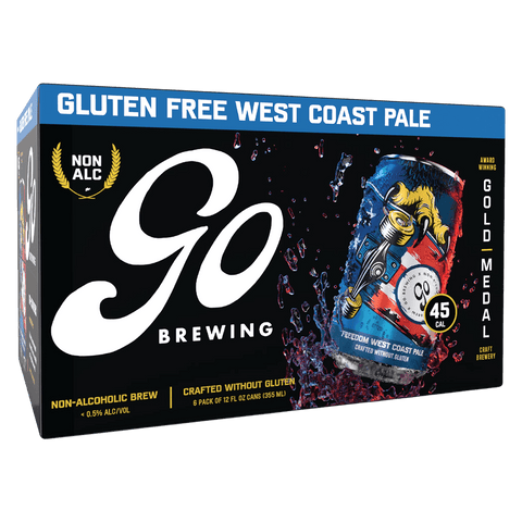 Go Brewing Non-Alcoholic Freedom Cali Pale Ale