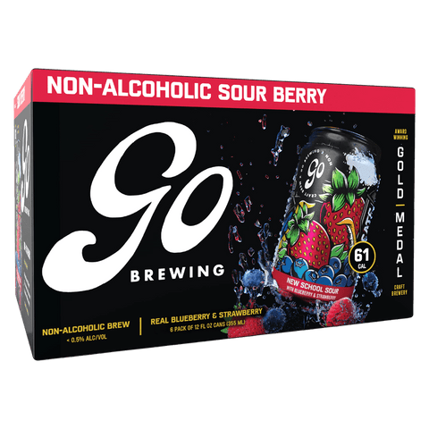 Go Brewing Non-Alcoholic New School Sour Berry