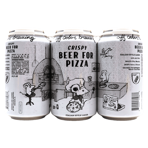 Off Color Crispy Beer for Pizza