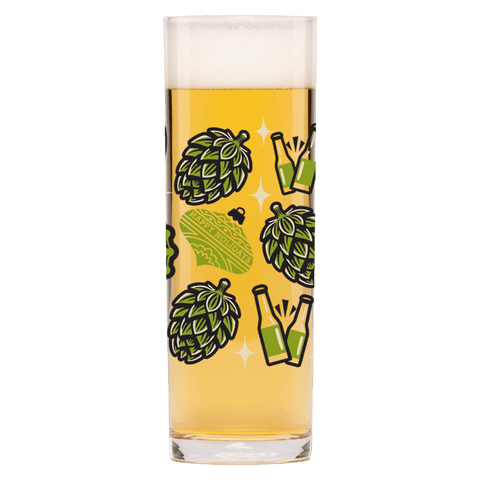 TOB 2023 Holiday 13oz Rastal Kolsch Glass