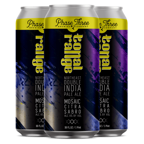 Phase Three Tonal Range: Mosaic, Citra, Sabro 4-pack