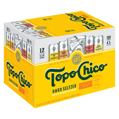 Topo-Chico Hard Seltzer Variety 12-pack