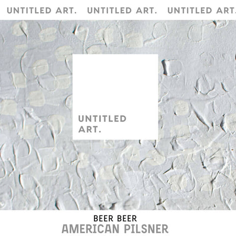 Untitled Art Beer Beer American Pilsner 4-pack