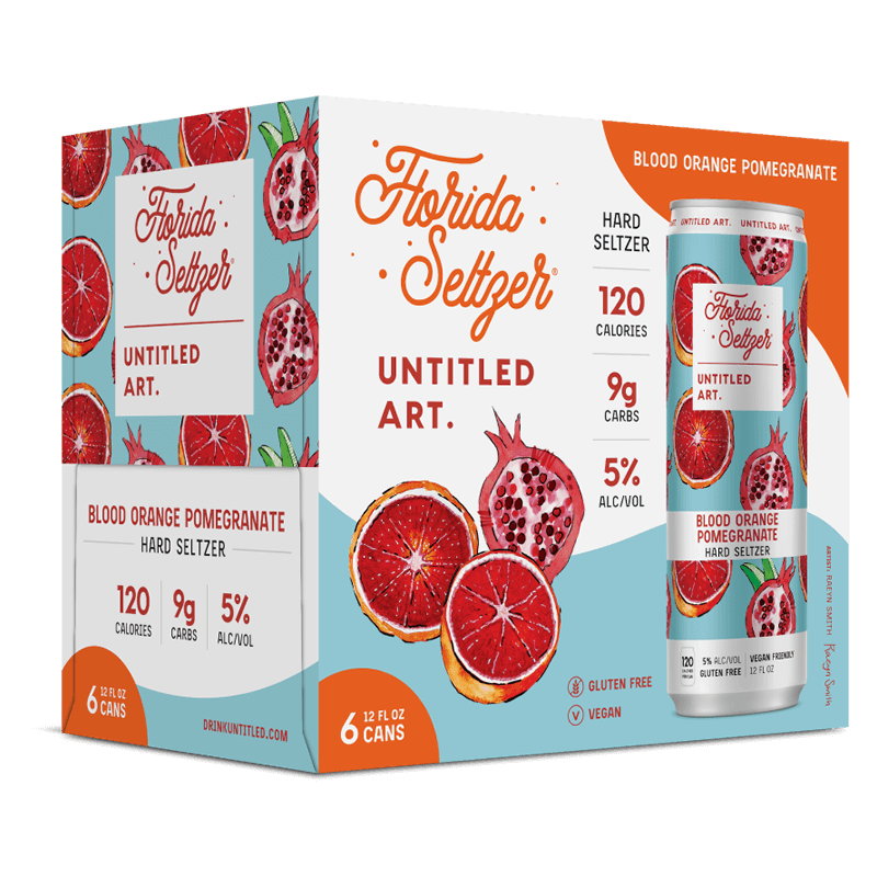 Denizens Denz Hard Seltzer Blood Orange: Hard Seltzer (6pk)