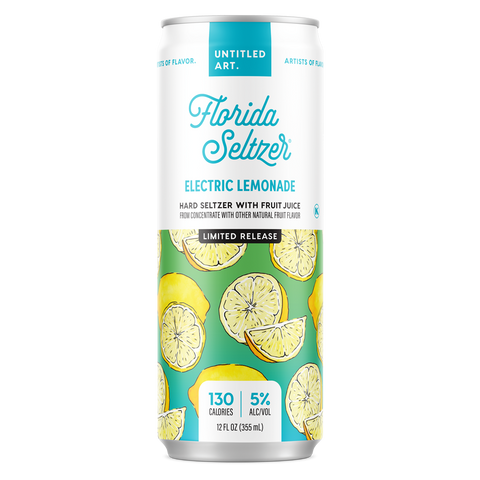 Untitled Art Florida Seltzer Tropical Electric Lemonade
