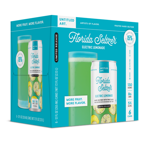 Untitled Art Florida Seltzer Tropical Electric Lemonade