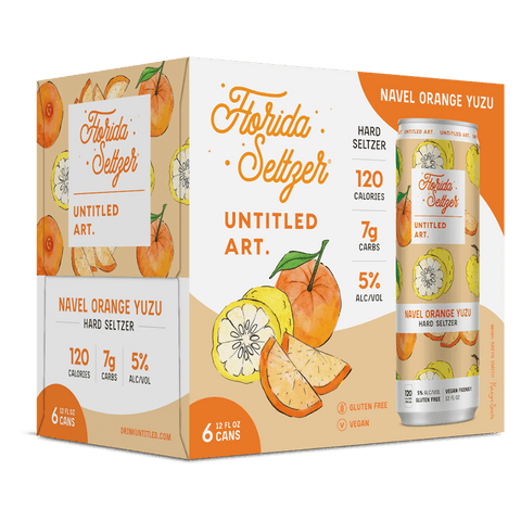Untitled Art Florida Seltzer Navel Orange Yuzu