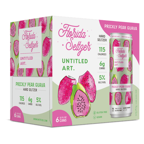 Untitled Art Florida Seltzer Prickly Pear Guava