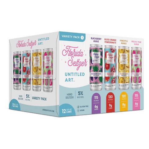 Untitled Art Florida Seltzer Variety v1 12-pack