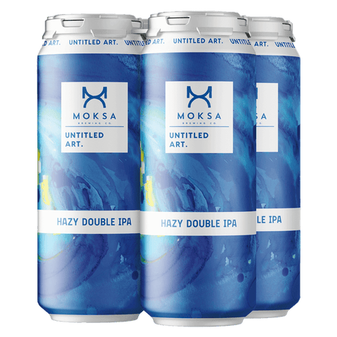 Untitled Art & Moska Hazy Double IPA 4-pack