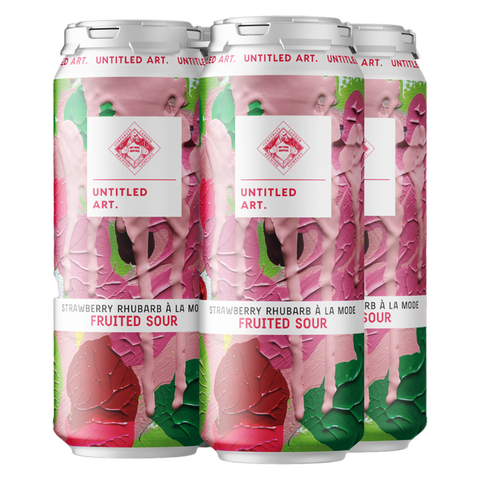 Untitled Art Strawberry Rhubarb A La Mode Sour 4-pack