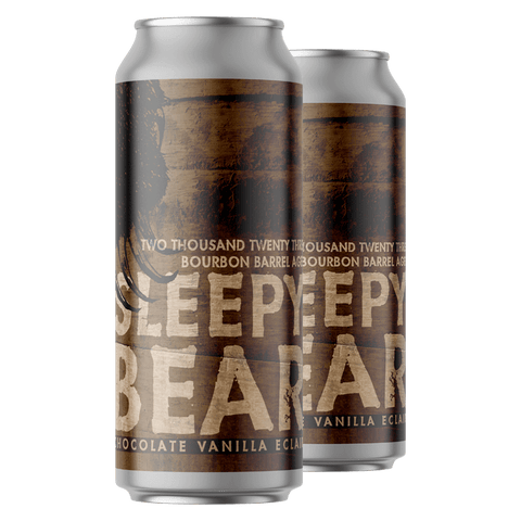 Werk Force 2023 Bourbon Barrel Aged Chocolate Vanilla Eclair Sleepy Bear 2-pack