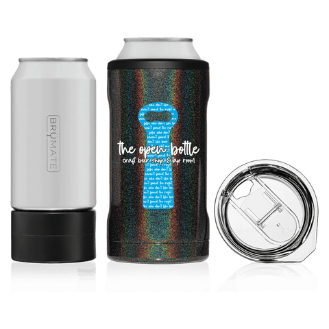 The Open Bottle Branded Brumate Hopsulator Trio