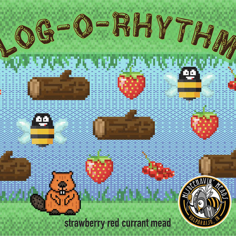 Misbeehavin Meads & Lil Beaver Log-O-Rhythm 375ml