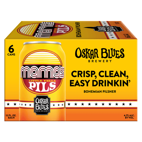 Oskar Blues Mama’s Little Yella Pils 6-pack