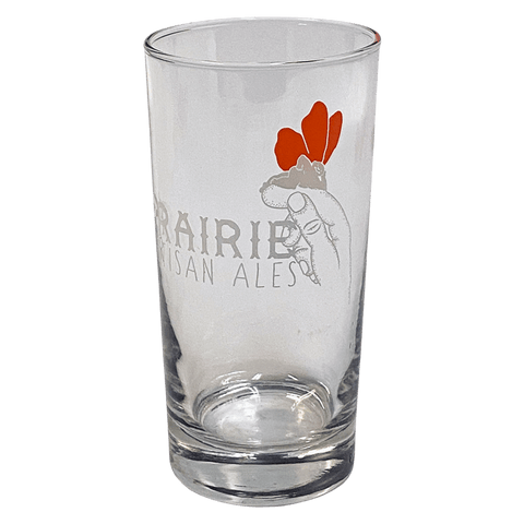 Prairie Butterfly Man 13oz Glass
