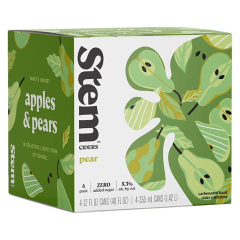 Stem Ciders Pear 4-pack