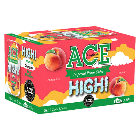 Ace HIGH! Imperial Peach 6-pack