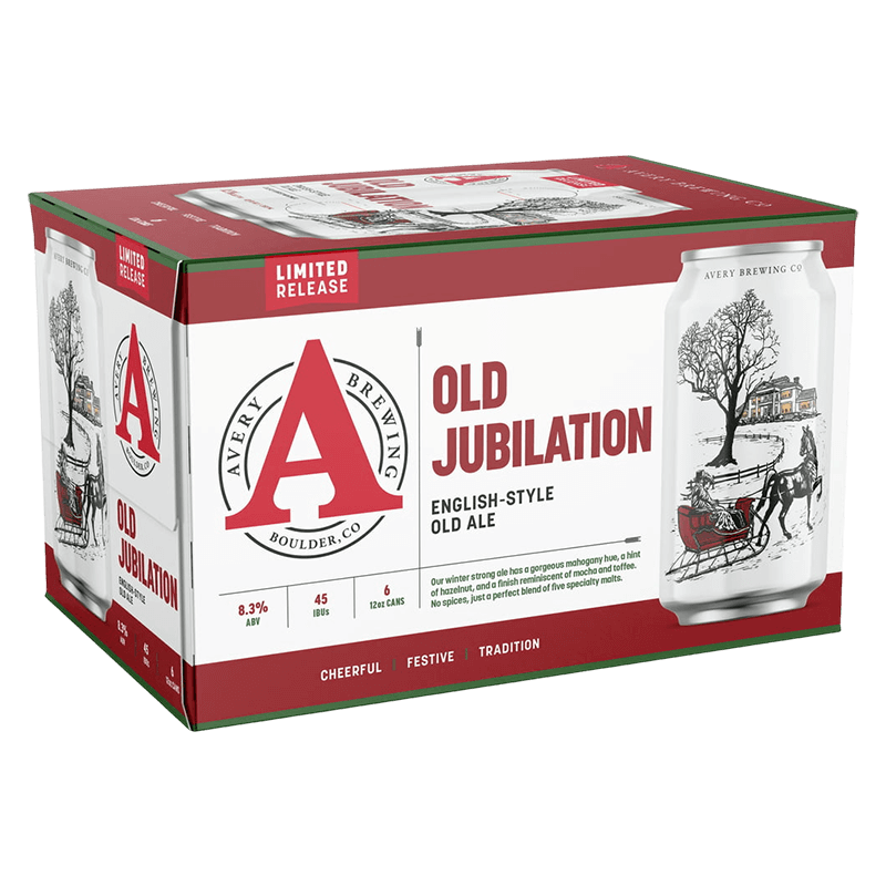 Avery Old Jubilation Ale - The Open Bottle