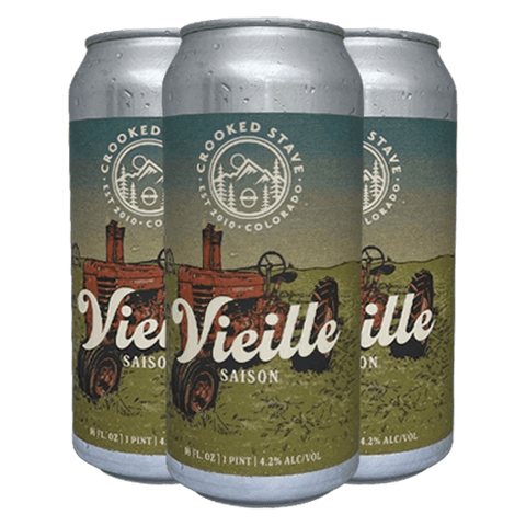 Crooked Stave Vieille Artisanal Saison 4-pack