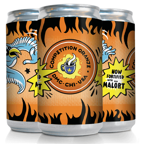 Dark Matter Coffee Cold Malort Fortified Competition Orange