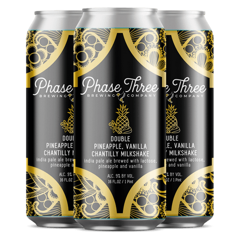 Phase Three Double Pineapple Vanilla Chantilly 4-pack