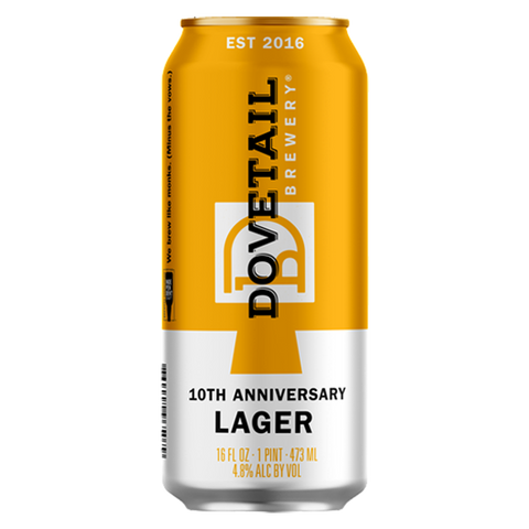 Dovetail 10th Anniversary Lager
