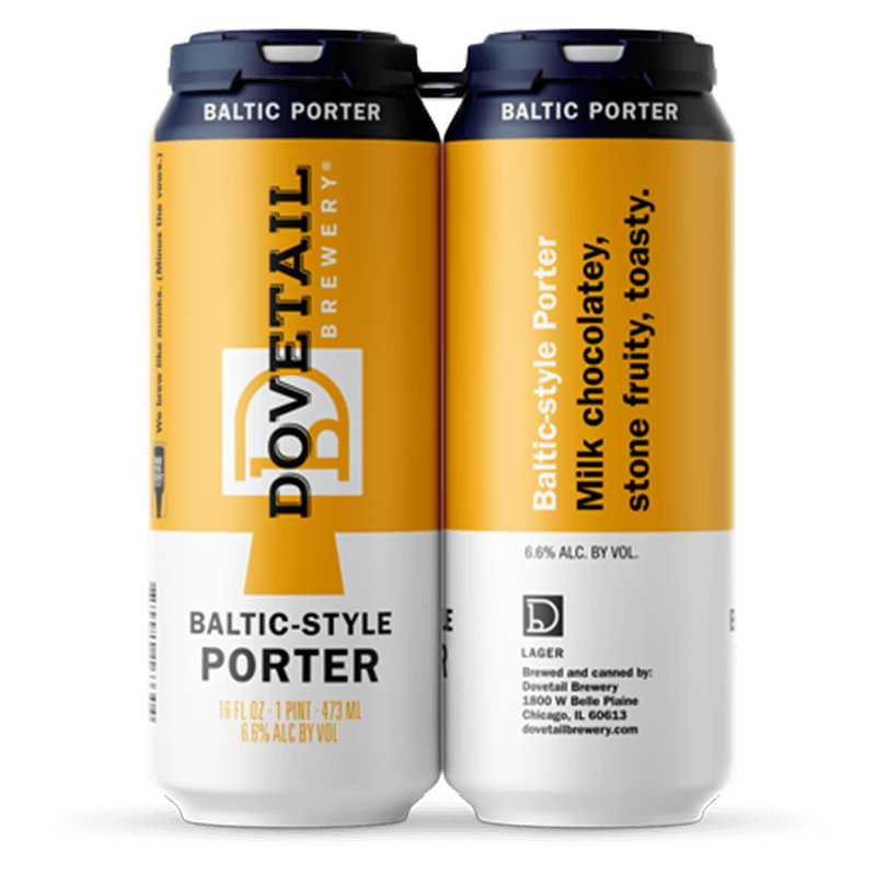 Dovetail Baltic Porter - The Open Bottle