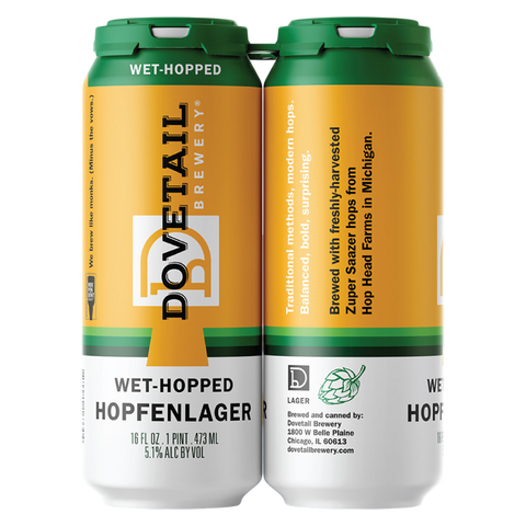 Dovetail Wet-Hopped Hopfenlager