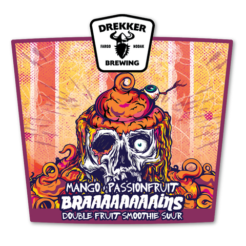 Drekker Braaaaaaaains Mango Passionfruit
