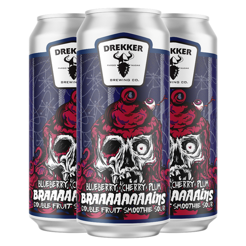 Drekker Braaaaaaaains - Blueberry, Plum, Cherry