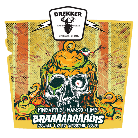 Drekker Braaaaaaaains - Pineapple Mango Lime