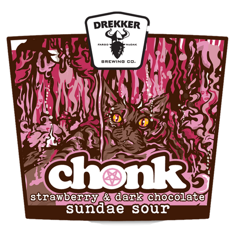 Drekker CHONK: Strawberry & Dark Chocolate