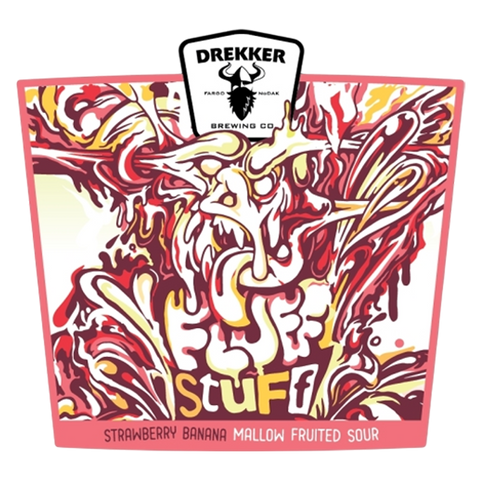 Drekker Fluff Stuff - Strawberry Banana