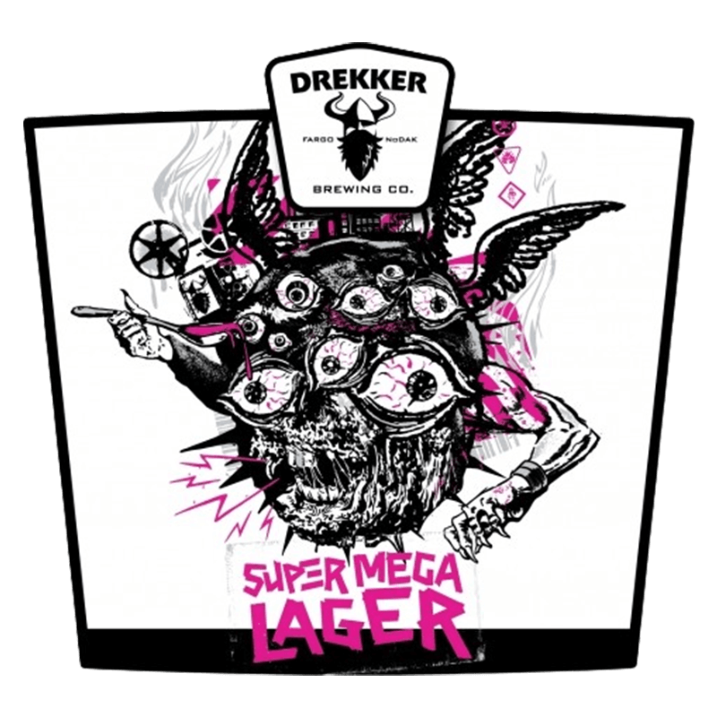 Drekker Super Mega Lager – The Open Bottle