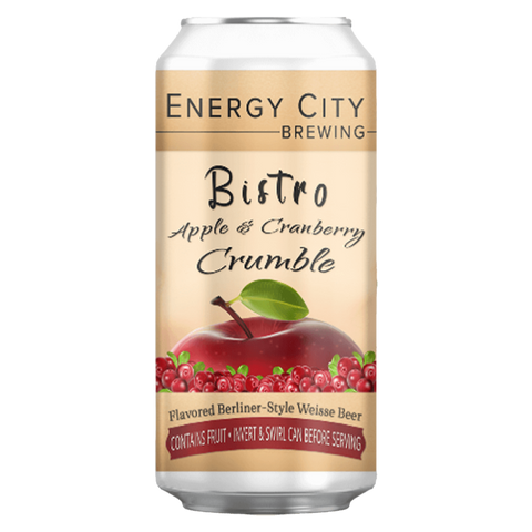 Energy City Bistro Apple & Cranberry Crumble