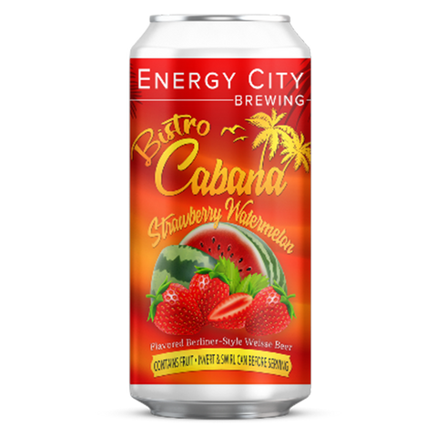Energy City Bistro Cabana Strawberry Watermelon