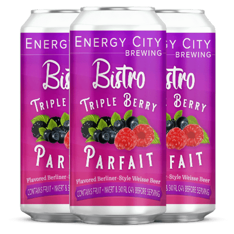 Energy City Bistro Triple Berry Parfait