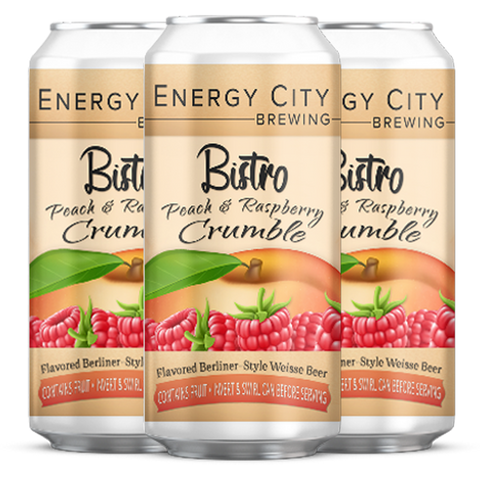Energy City Bistro Peach & Raspberry Crumble
