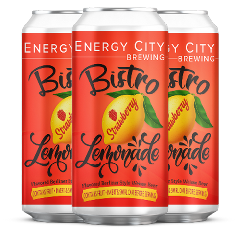 Energy City Bistro Strawberry Lemonade