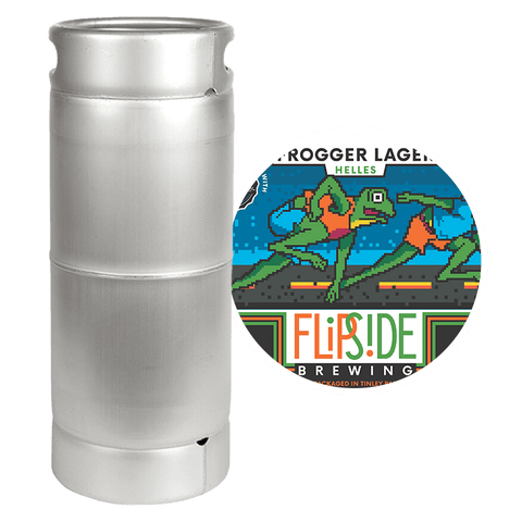 Flipside & The Open Bottle Frogger Lager 5.2gal Keg