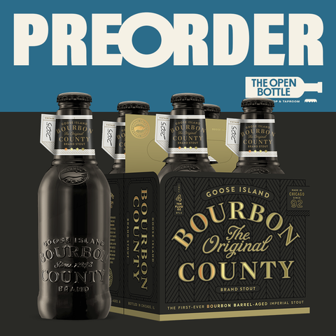 Goose Island 2025 Bourbon County Brand Stout Original 4-pack Preorder