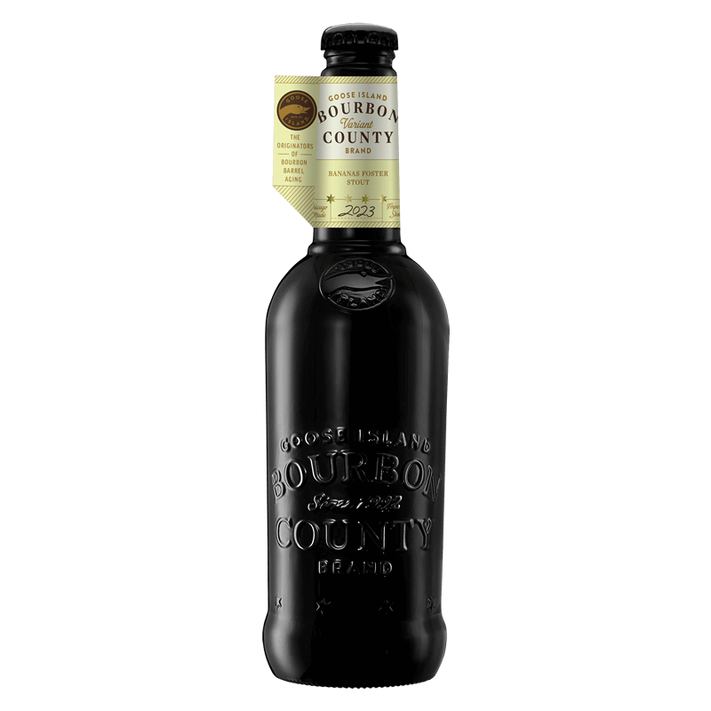 Goose Island 2023 Bananas Foster Bourbon County Brand Stout 16.9oz - The Open Bottle